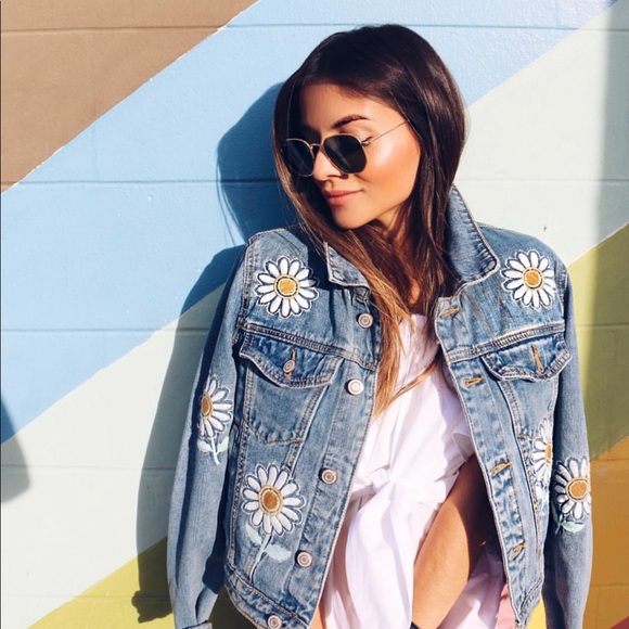 forever 21 jean jacket womens